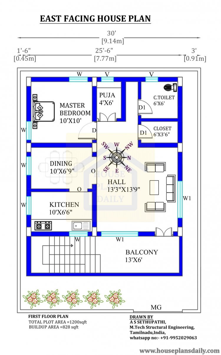 30 x 40 home design