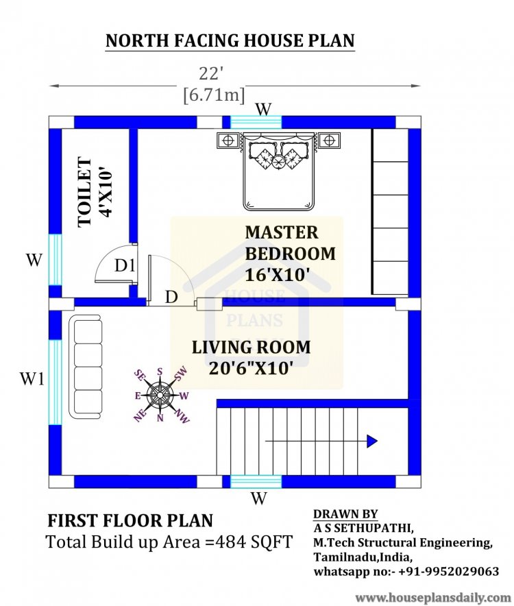 north face floor plan