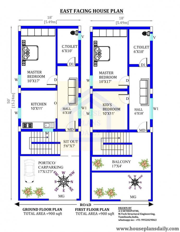 east face house design