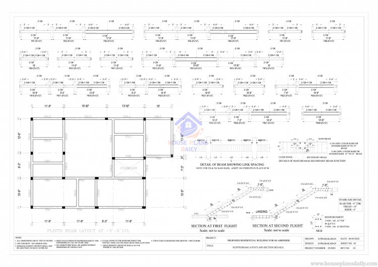 tie beam design