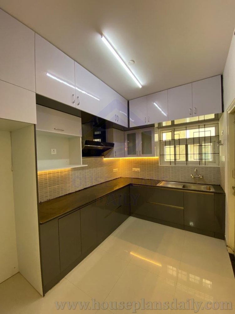 l shape kitchen interior design