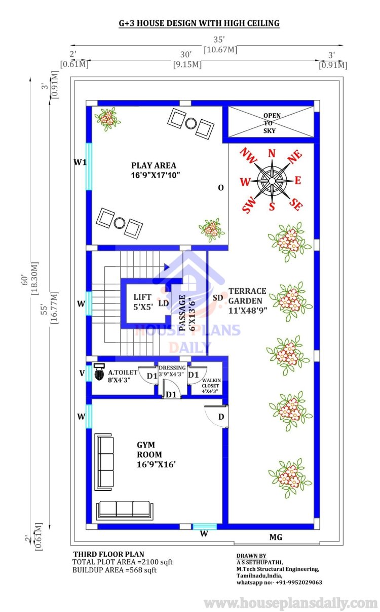 east facing duplex house plans
